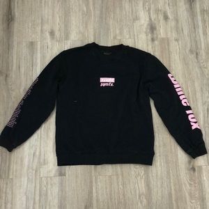 White fox sweatshirt